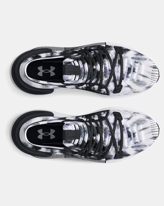 Zapatillas de running UA HOVR™ Phantom 3 Dyed para mujer, White, pdpMainDesktop image number 2